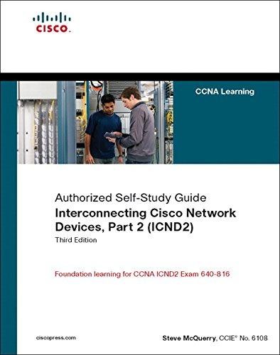 Interconnecting cisco network - cisco,